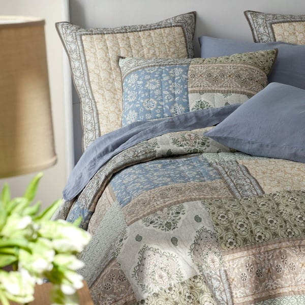 Company Cotton Odesa Patchwork Cotton Sham