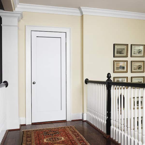 めーぷる MMI DOOR 72 in. x 96 in. Smooth Carrara Both Active Solid Core