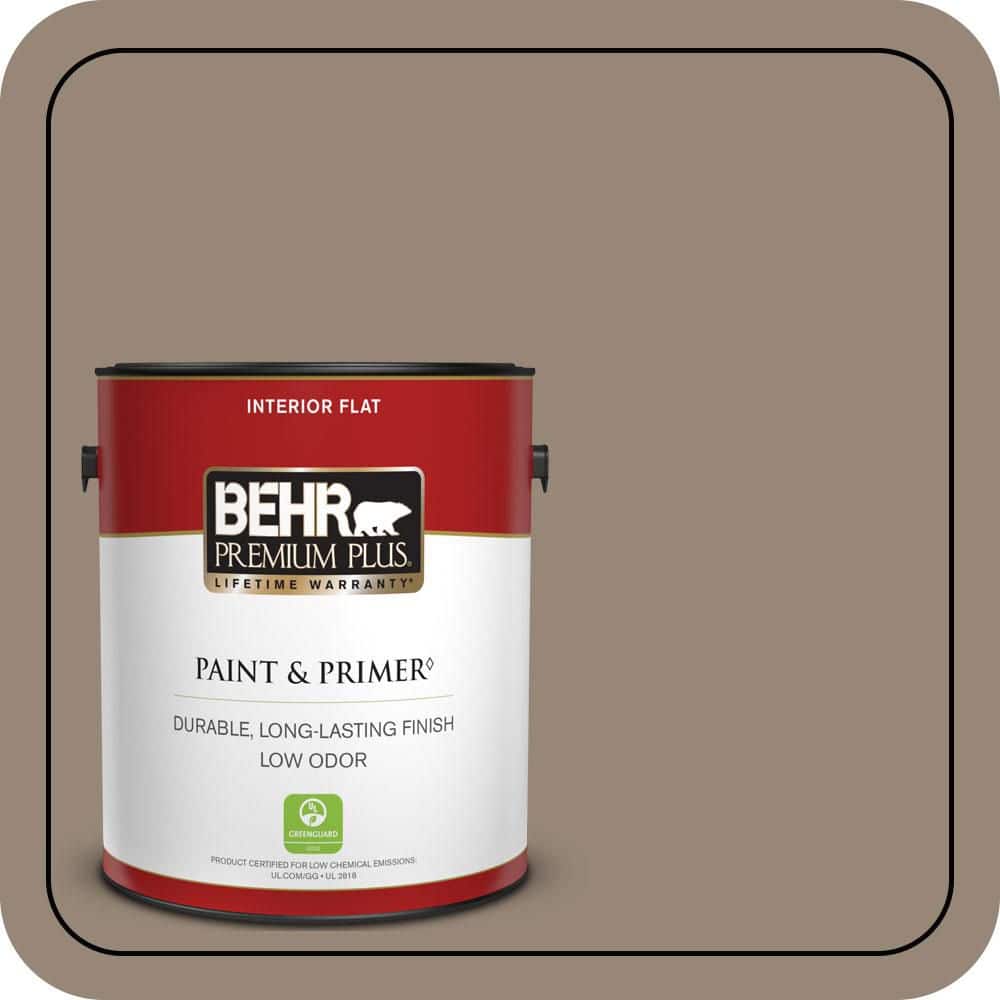 1 gal. #PPU5-06A Light Truffle Flat Low Odor Interior Paint & Primer price history on PriceWatchPro
