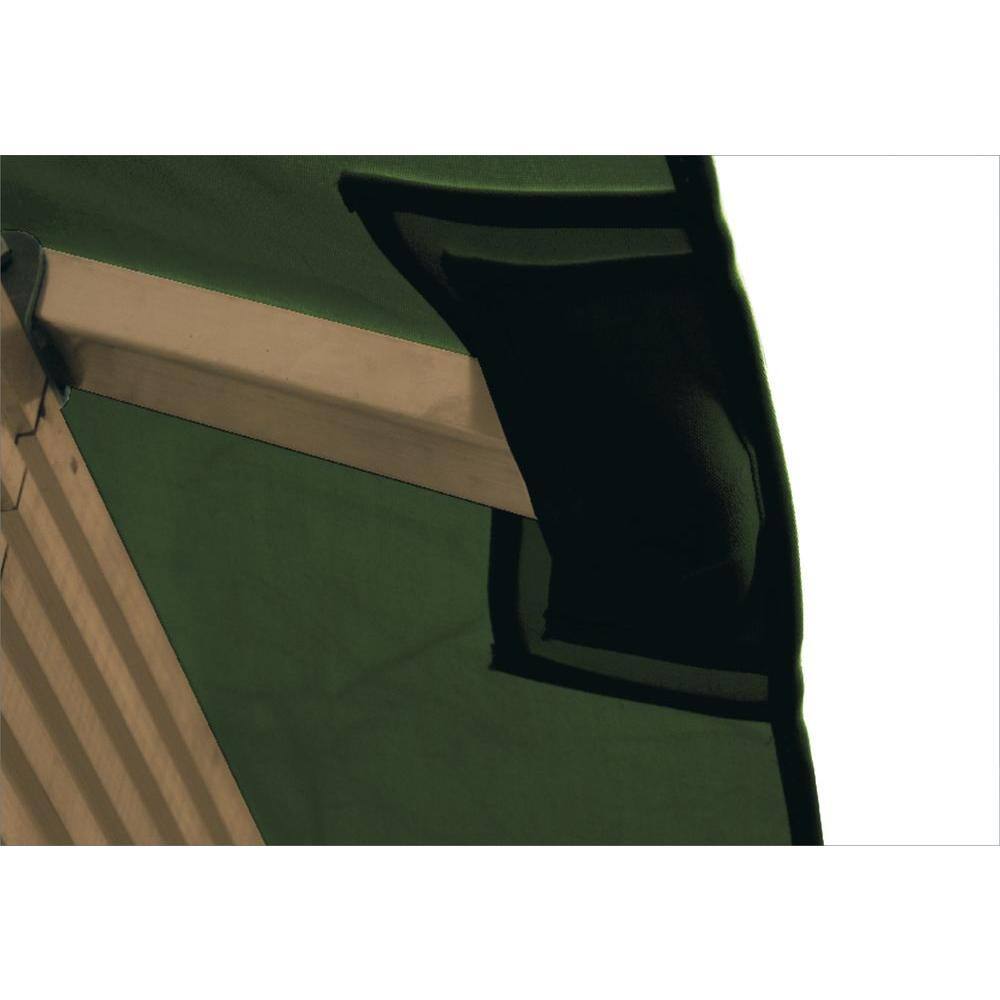 14 ft. x 14 ft. ACACIA Forest Green Gazebo Replacement Canopy