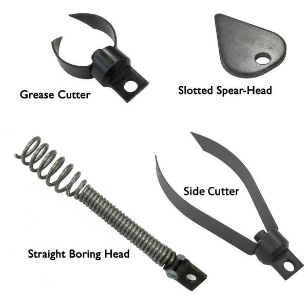 Blades and Parts Package for 5/16" Cables on Drain and Sewer Machines 