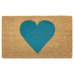 Calloway Mills 102142436 Heart Paws Doormat 24 x 36 Natural/Black