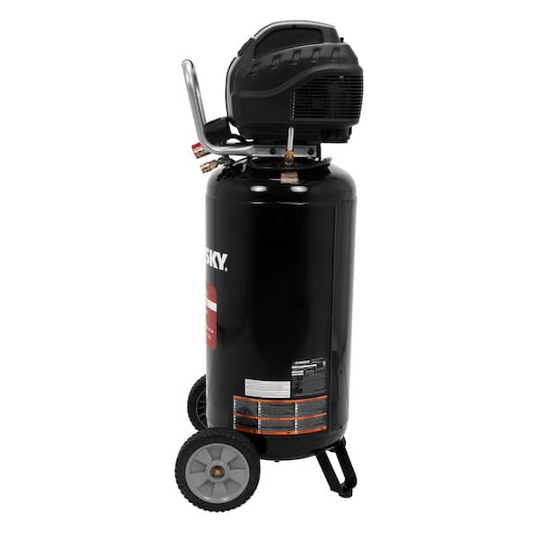 Husky 27 Gal. 200 PSI Oil Free Portable Vertical Electric Air