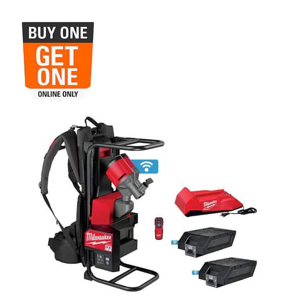 MX FUEL Lithium-Ion Cordless Concrete Vibrator Kit with (2) Batteries and Charger