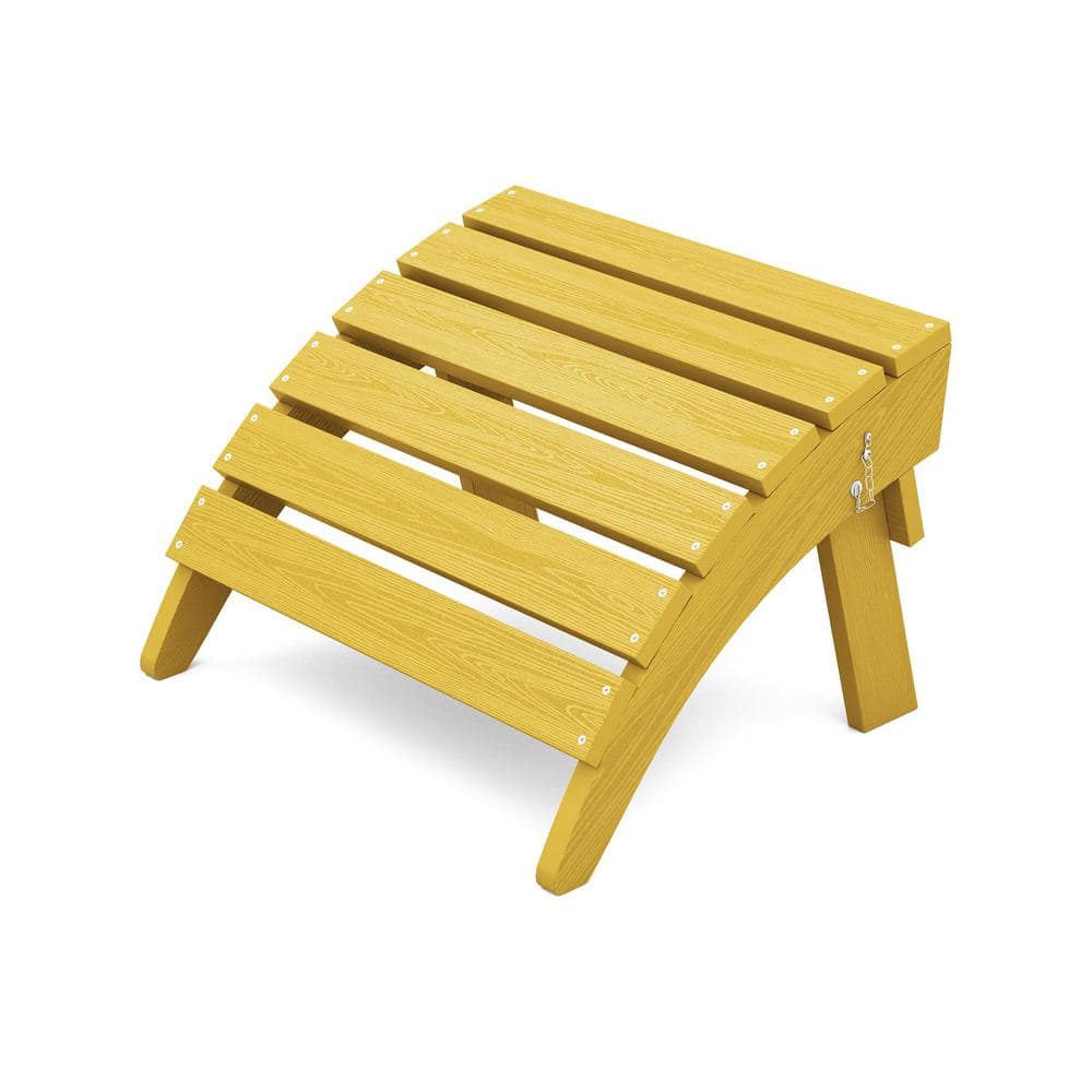19.29 in. x 16.34 in. x 13.38 in. Yellow Plastic Outdoor Ottoman 1 Pack price history on PriceWatchPro