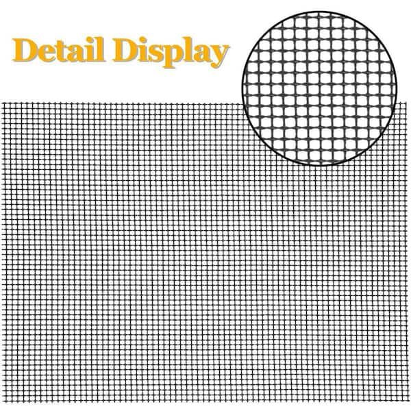 Dyiom BBQ Grill Mesh Mat, Set of 5- Non Stick, Reusable, Heavy