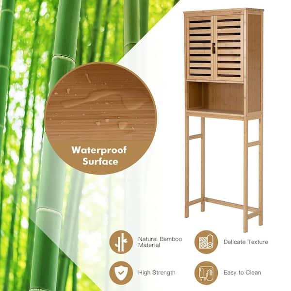 Brunetto Bamboo Bathroom Shelf Rebrilliant Finish: Natural