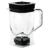 Oster Pro 500 48 oz. 7-Speed Chrome Blender with Glass Jar 985114165M - The  Home Depot