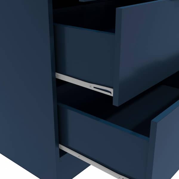 blue horizontal dresser Kahanuola 52.75'' W 6-Drawer Blue Dresser by CC & L SALES GROUP LLC