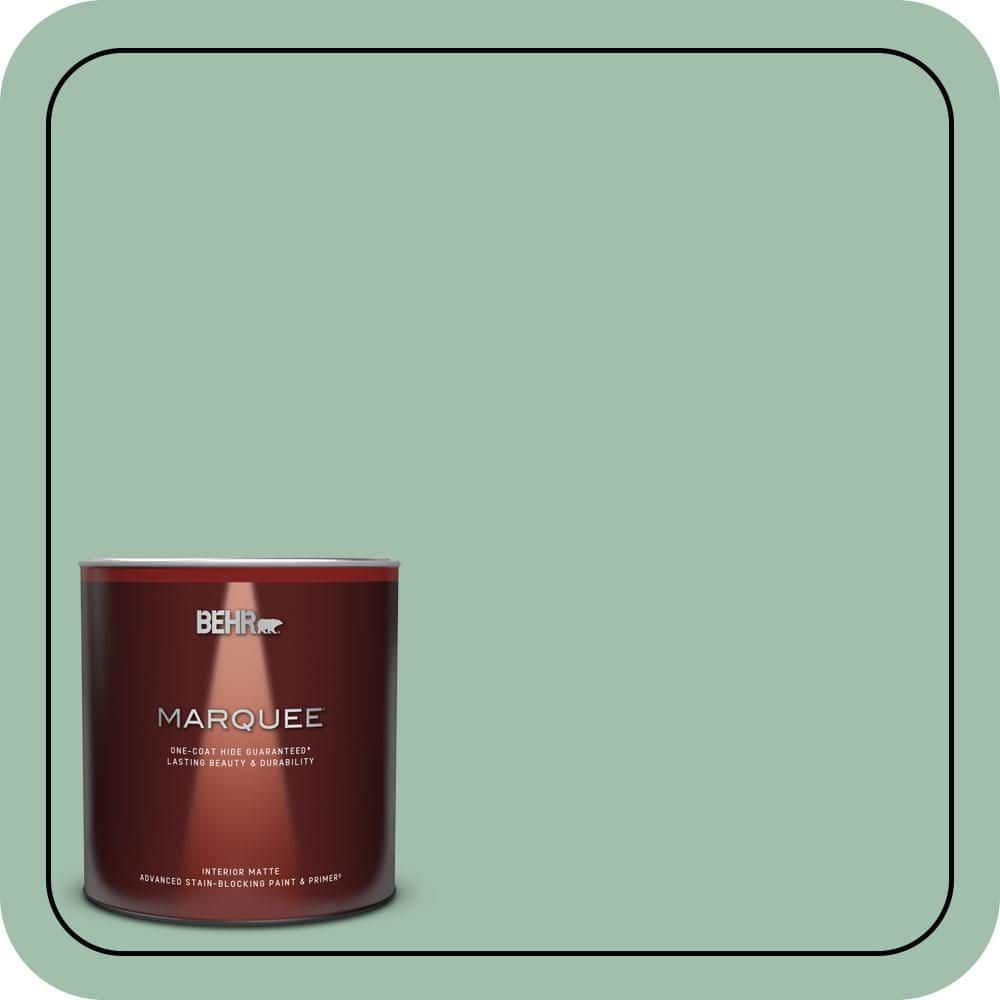 1 Qt. #MQ6-13 Spring Reflection One-Coat Hide Matte Interior Paint & Primer price history on PriceWatchPro