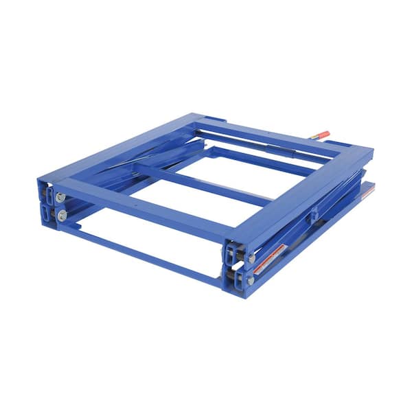 Vestil 47 in. x 40 in. x 7 in. Hygenic Rackable and Solid Top Plastic Pallet/  Skid PLPS-H - The Home Depot