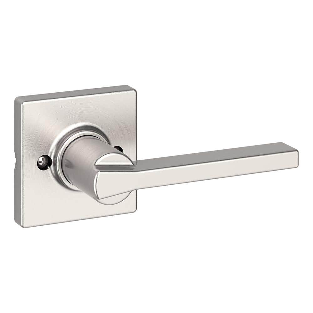 Kwikset Casey Satin Nickel Dummy Door Handle Featuring Microban
