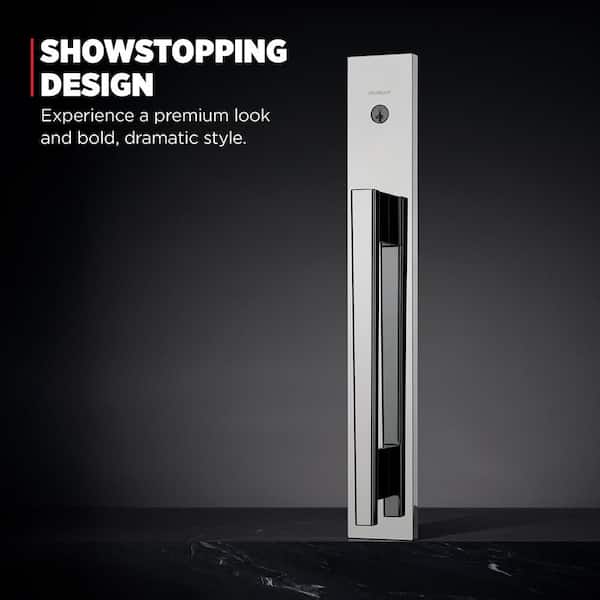 Kwikset Caerus Polished Chrome Single Cylinder Keyed Entry Door