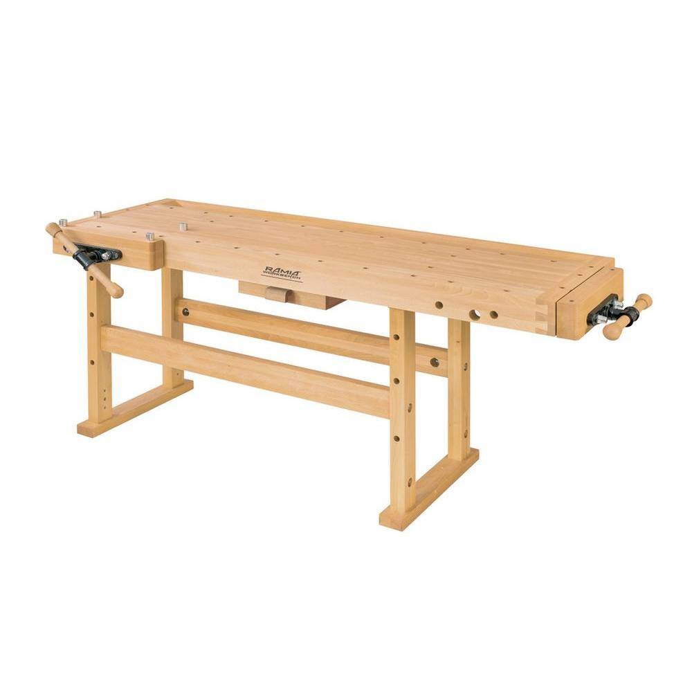 Ramia Star 6 ft. Beech Workbench9752400 The Home Depot