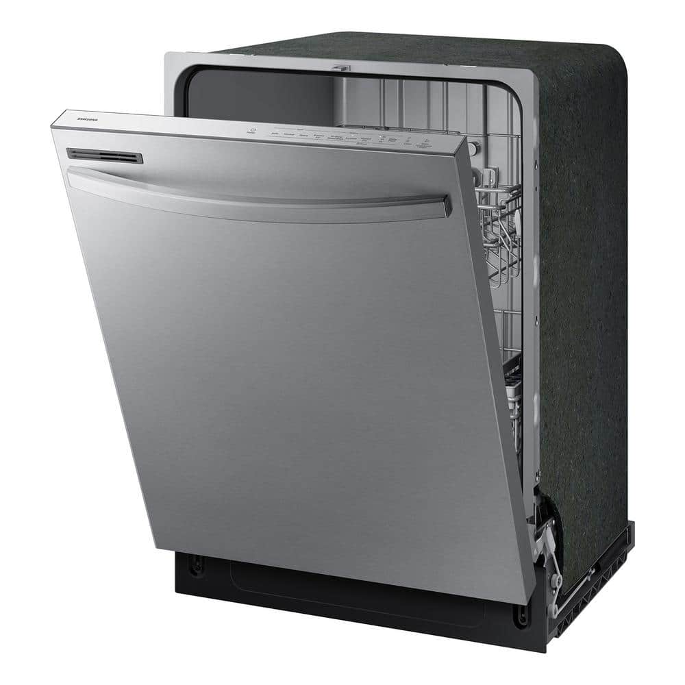 24" Stainless Steel Built-In Top Control Dishwasher with Adjustable Rack