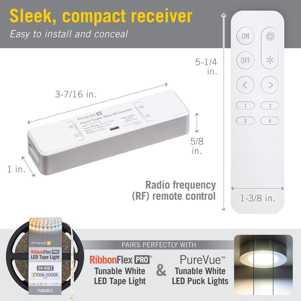 ProLine Wireless White LED Controller with Remote