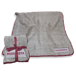 Minnesota Oatmeal Frosty Fleece Throw