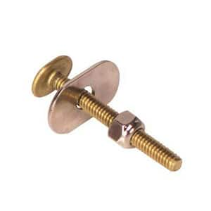 5/16 in. x 3-1/2 in. Toilet Brass Bolt