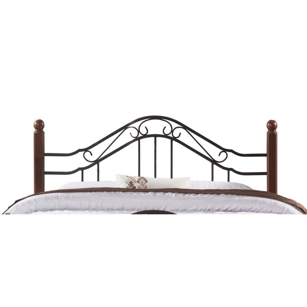 Hillsdale Furniture Madison Black King Headboard 1010HK - The Home Depot