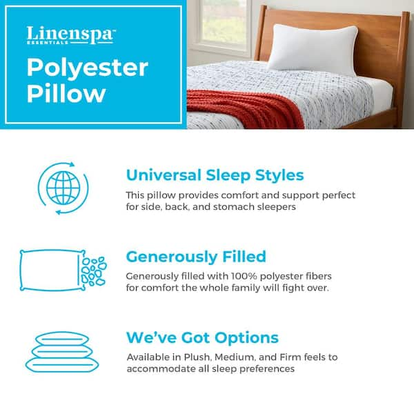 Linenspa Essentials 2 Pack Shredded Memory Foam Pillows - On Sale