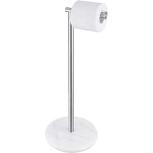 Moen CSIDN4950BK Matte Black Free Standing Single Roll Toilet Paper Holder  from the Sienna Collection 
