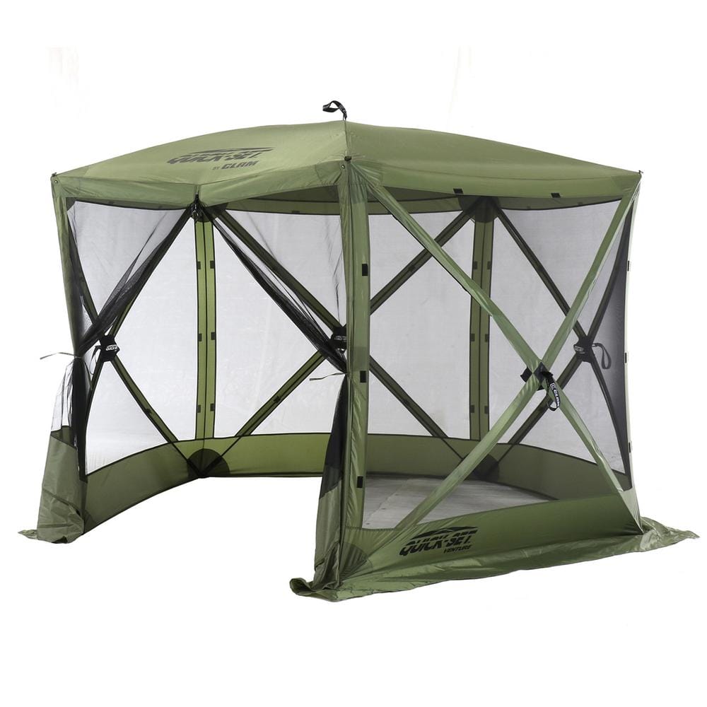 UPC 719921157945 product image for Quick-Set Venture 9 ft. L x 9 ft. L Portable Camping Outdoor Gazebo Canopy Shelt | upcitemdb.com