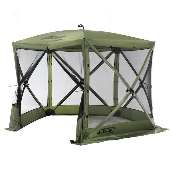 Clam Quick-Set Venture 9 ft. L x 9 ft. L Portable Camping Outdoor Gazebo Canopy Shelter