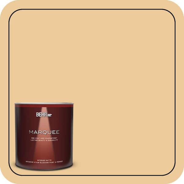 BEHR MARQUEE 1 qt. #M270-4 Filtered Moon Matte Interior Paint & Primer