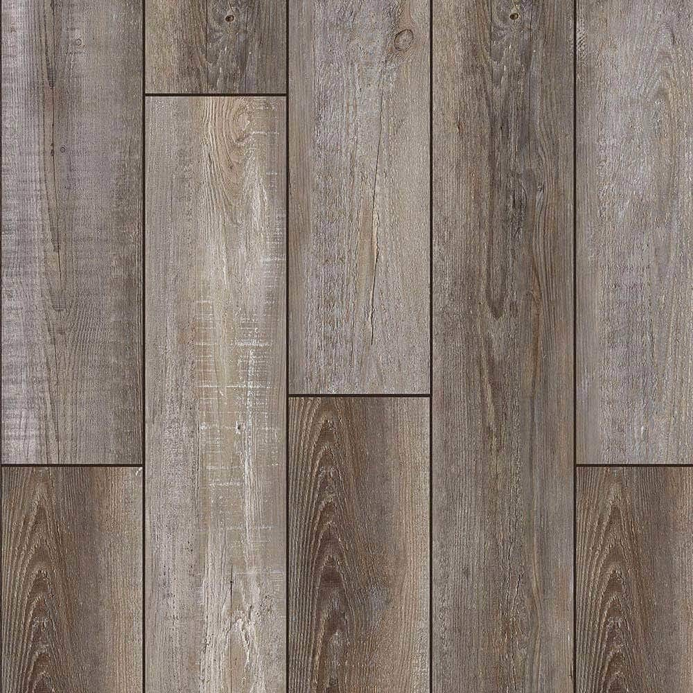 Dekorman Vista Mario Oak Waterproof Click Lock Vinyl Plank Flooring - 7.1 in. W x 48 in. L x 6 mm T