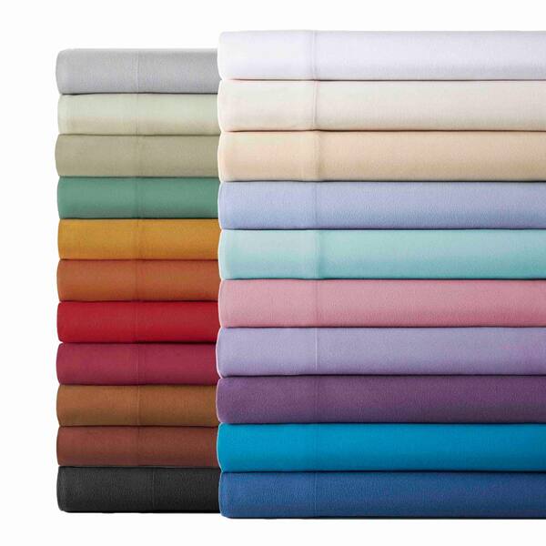 Micro Flannel 4-Piece Spice King Sheet Set