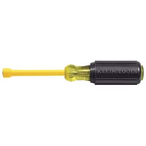 5/16 in. Coated Nut Driver with 3 in. Hollow Shaft- Cushion Grip Handle