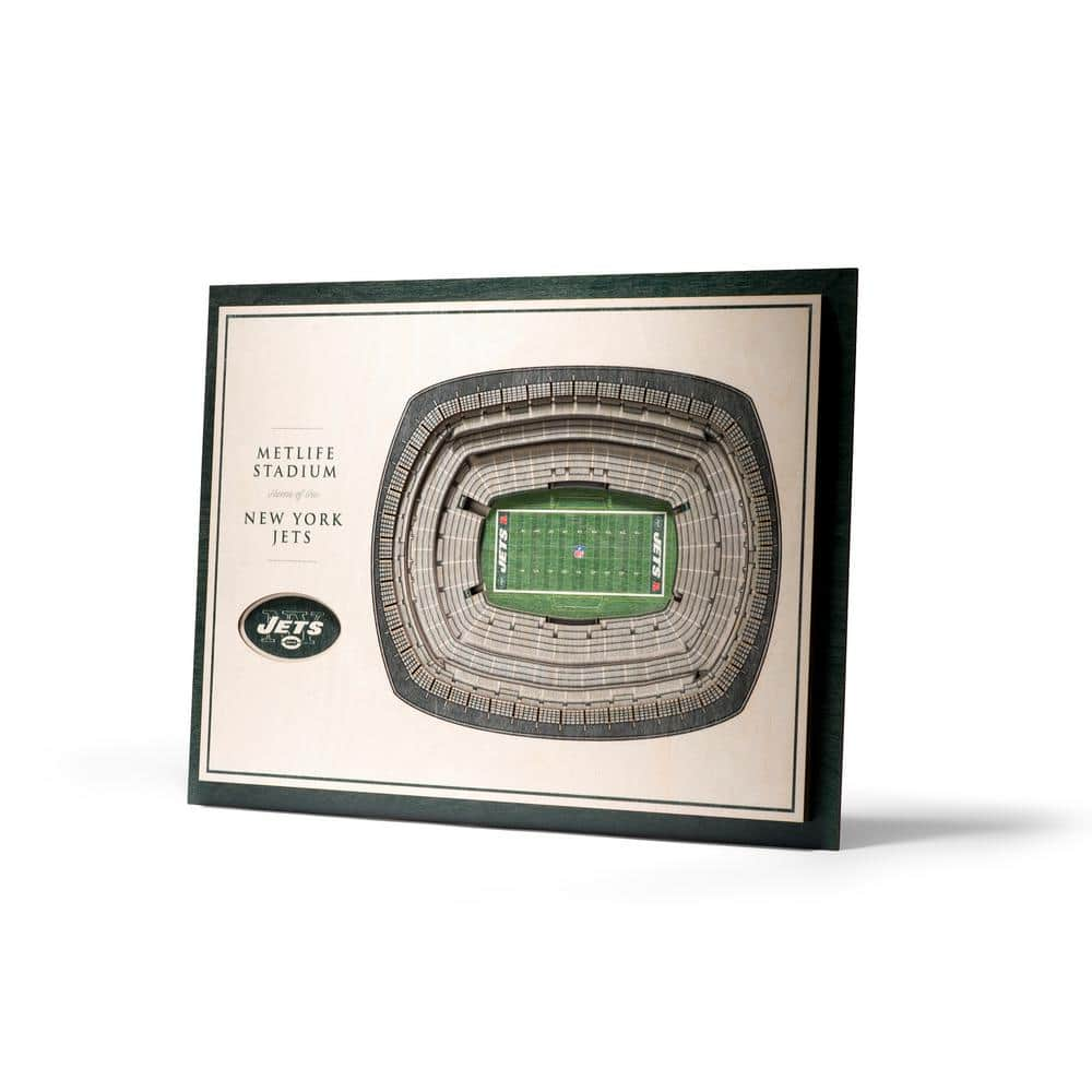 New York Jets MetLife Stadium 8 x 10 Framed Football Photo - Dynasty  Sports & Framing