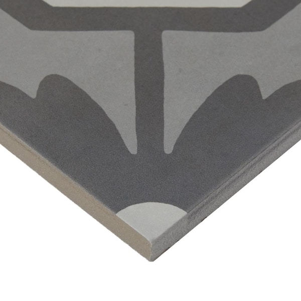 Marazzi D_Segni Honeycomb 8 in. x 8 in. Glazed Porcelain Floor and