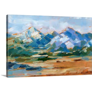 "Blue Mountain Peaks II" by Ethan Harper 1-Piece Museum Grade Giclee Unframed Nature Art Print 20 in. x 30 in.