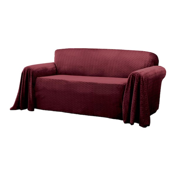 Innovative Textile Solutions Mason Wine Furniture Throw Sofa Slipcover