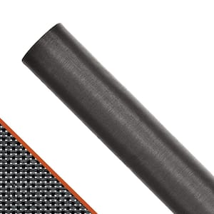 Charcoal Fiberglass Screen Roll – 60” X 100 Ft, 18x16 Mesh, Perfect For Patio Doors & Window Repair