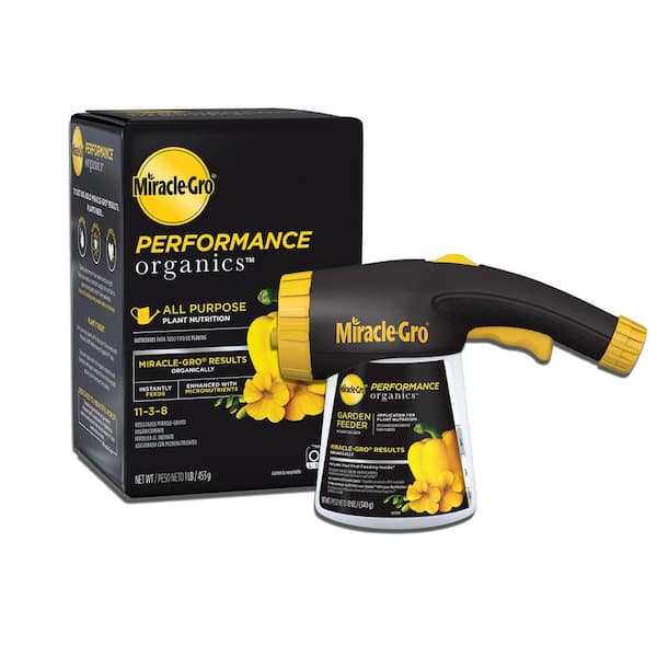 Miracle-Gro Performance Organics All Purpose Plant Nutrition and Garden Feeder Bundle