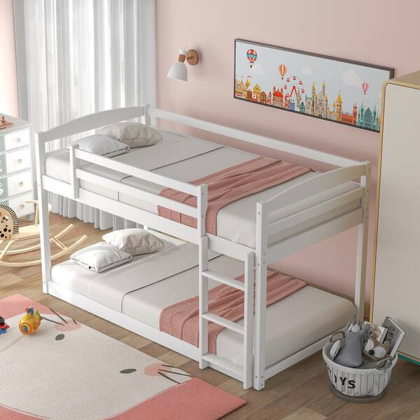 Black Twin Over Metal Bunk Bed, Bunk Bed Box Spring
