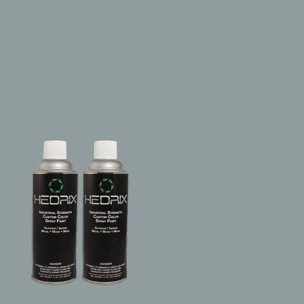 Hedrix 11 oz. Match of PEC-55 Heritage Hills Semi-Gloss Custom Spray Paint (2-Pack)