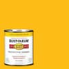 Rust-Oleum Stops Rust 1 Qt. Protective Enamel Gloss Sunburst Yellow ...