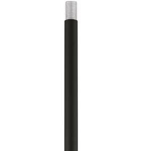 Black 12" Length Rod Extension Stems