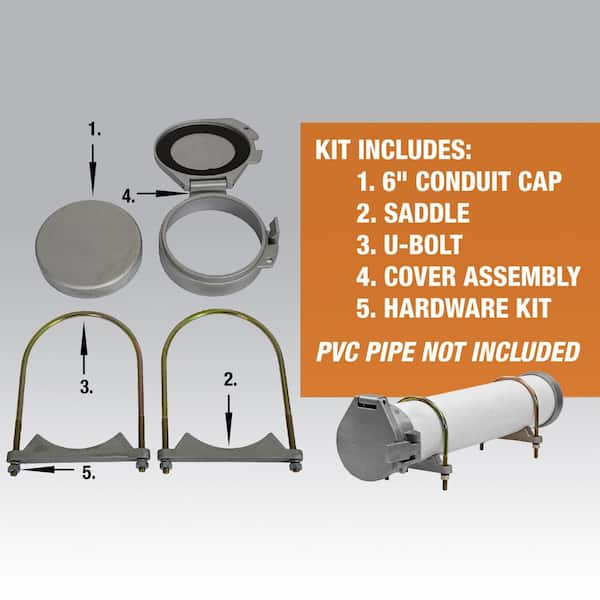 Buyers Products (cc600) 6 Conduit Carrier Kit
