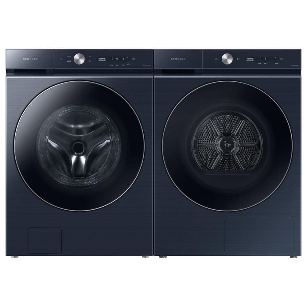 Brushed Navy 7.8 cu. ft. Front Load Electric Dryer with AI Optimal Dry