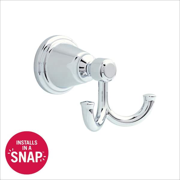 Foundations Design Series J-Hook Robe Hook in Polished Chrome