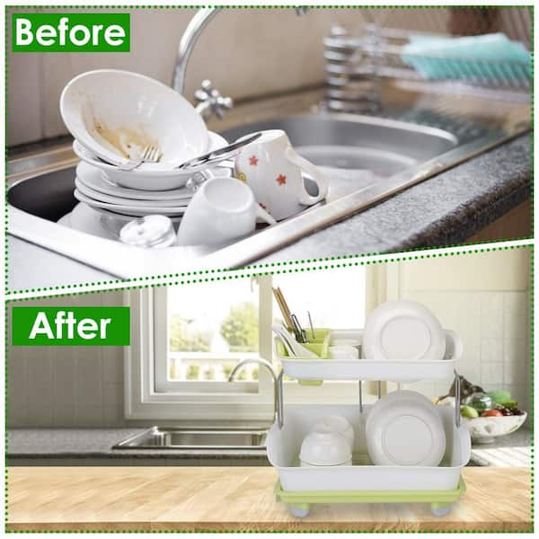 https://images.thdstatic.com/productImages/a3f9b661-e073-4e24-8c03-e174fbf8f43b/svn/green-white-aoibox-dish-racks-snsa22in437-66_600.jpg