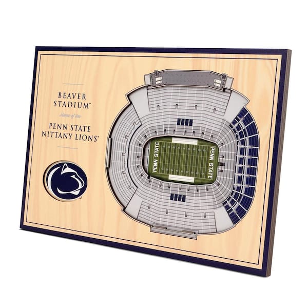 YouTheFan NCAA Penn State Nittany Lions 3D StadiumViews Desktop Display - Beaver Stadium