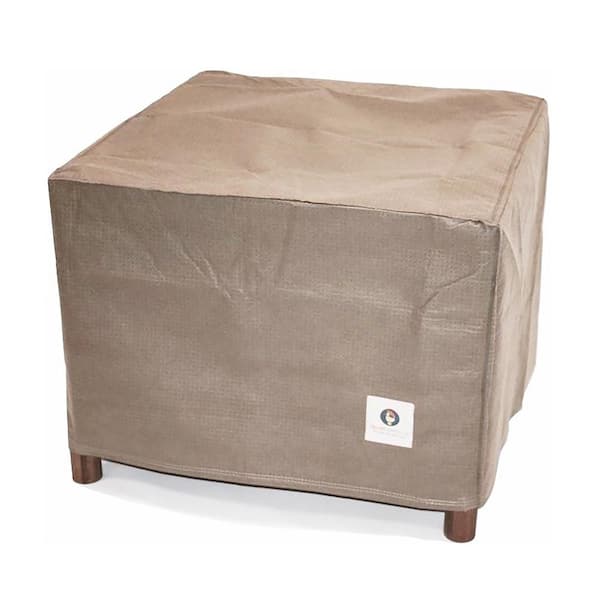Duck Covers Elite 26 in. Square Patio Ottoman or Side Table Cover