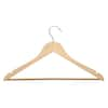 HoneyCanhDo HNG-01733 Hotel Suit Hangers, Maple, 24-Pack