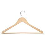 Brown Wood Hangers 24-Pack