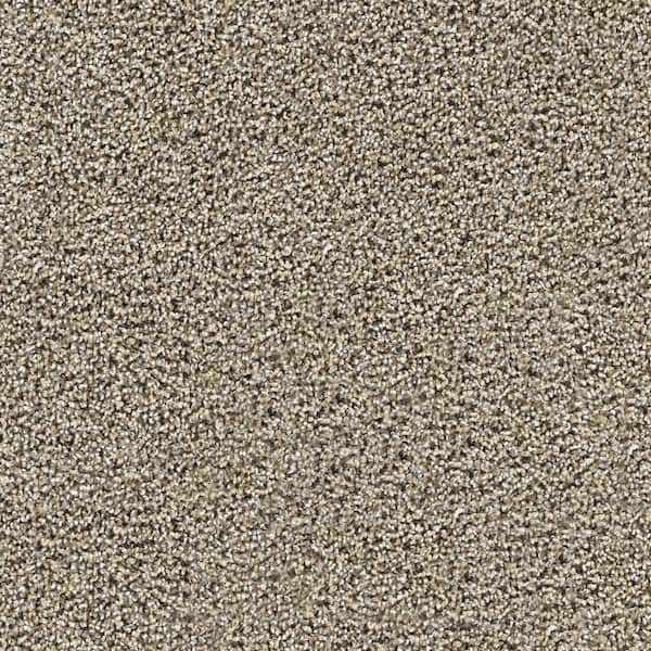 Royal Retreat - Oat - Brown 12 ft. 30 oz. Polyester Texture Full Roll Carpet (1080 sq. ft./Roll)
